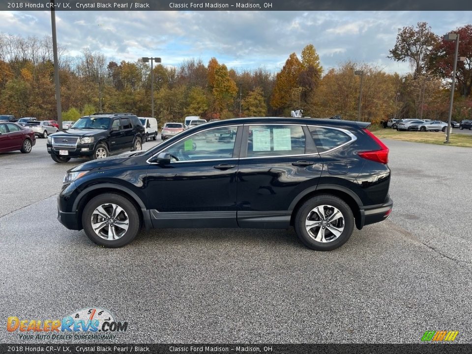 2018 Honda CR-V LX Crystal Black Pearl / Black Photo #8