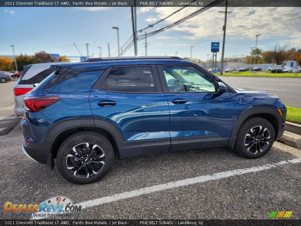 2021 Chevrolet Trailblazer LT AWD Pacific Blue Metallic / Jet Black Photo #6