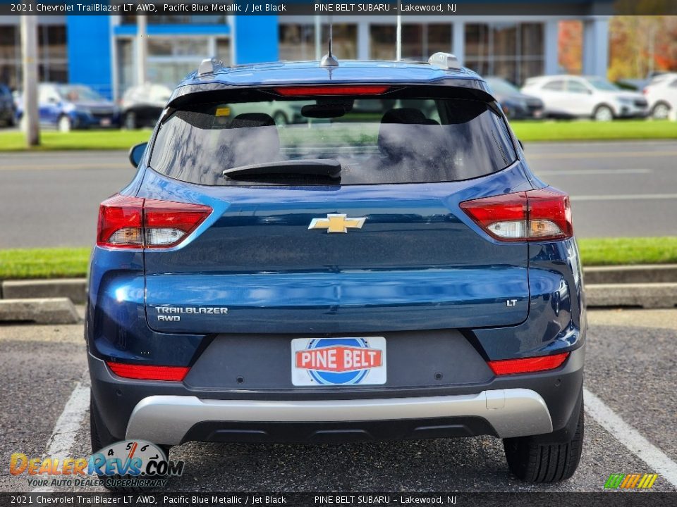 2021 Chevrolet TrailBlazer LT AWD Pacific Blue Metallic / Jet Black Photo #8