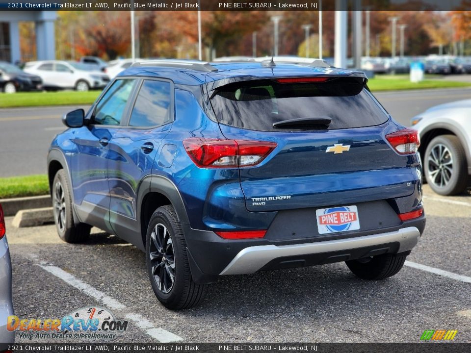 2021 Chevrolet Trailblazer LT AWD Pacific Blue Metallic / Jet Black Photo #9