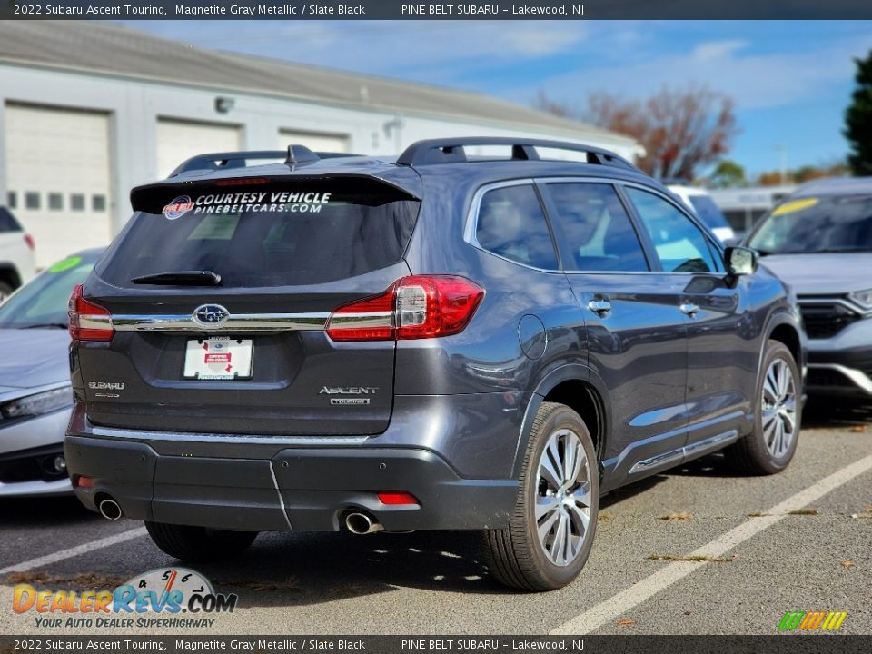 2022 Subaru Ascent Touring Magnetite Gray Metallic / Slate Black Photo #8