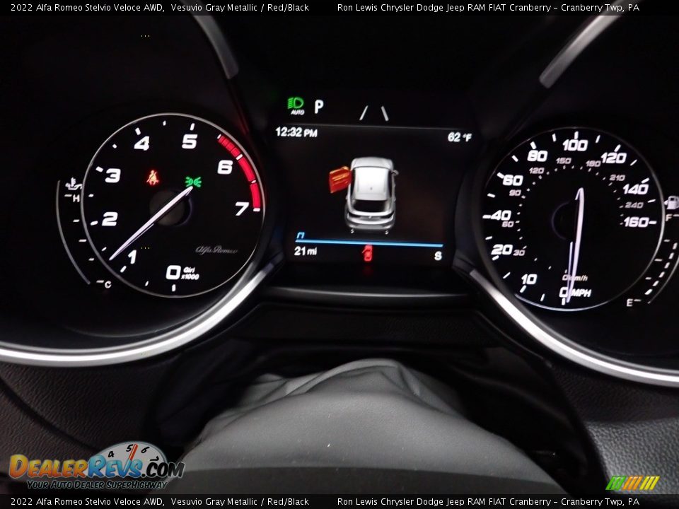 2022 Alfa Romeo Stelvio Veloce AWD Gauges Photo #16