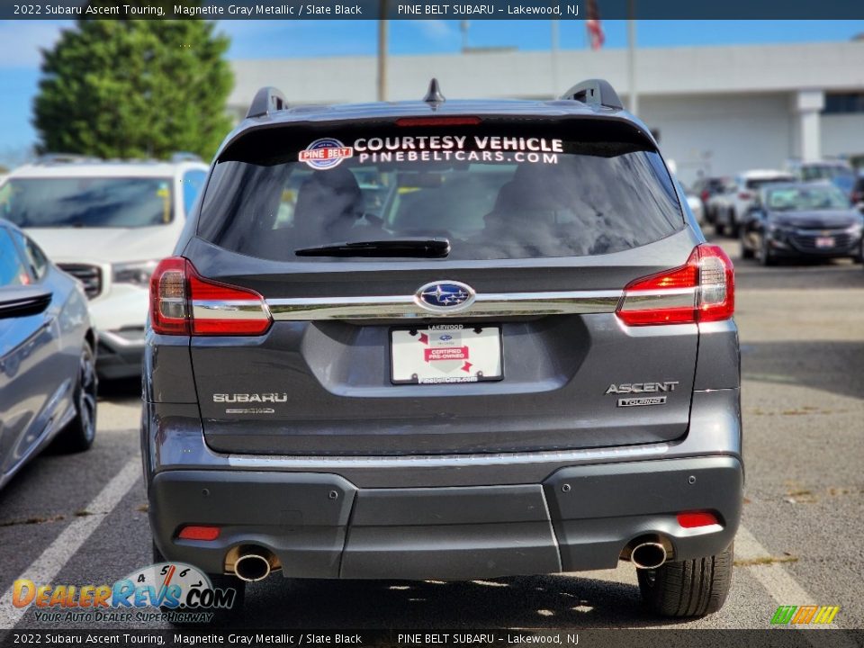 2022 Subaru Ascent Touring Magnetite Gray Metallic / Slate Black Photo #9