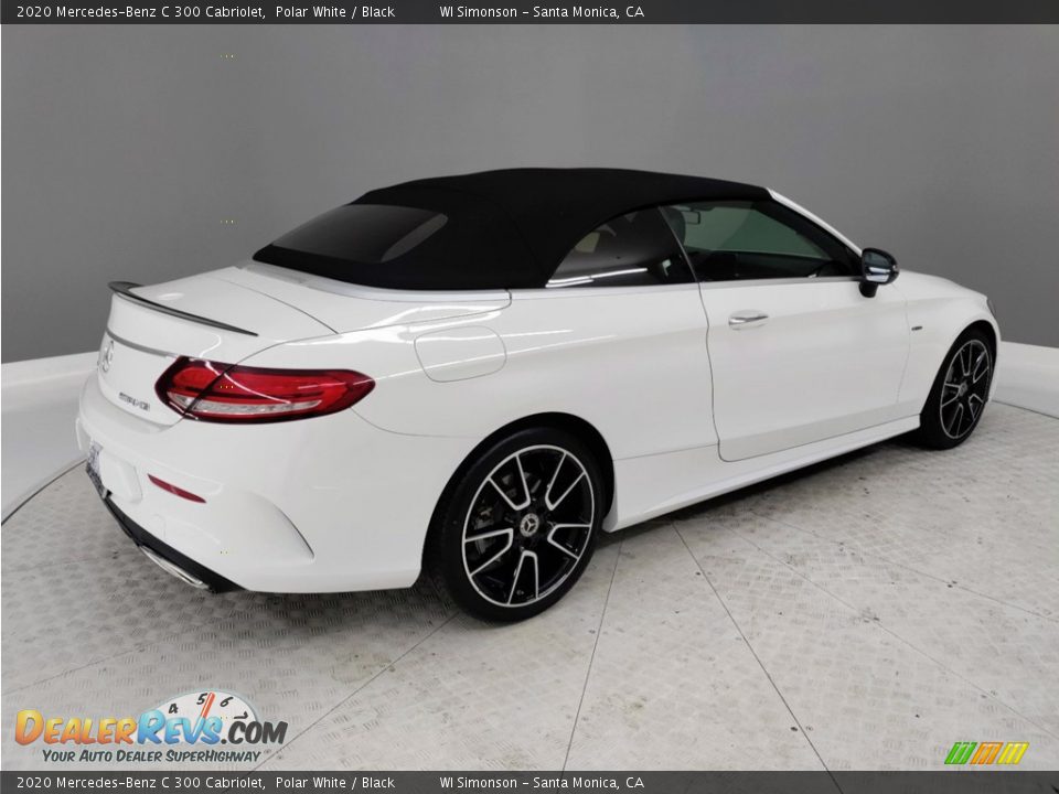 2020 Mercedes-Benz C 300 Cabriolet Polar White / Black Photo #6