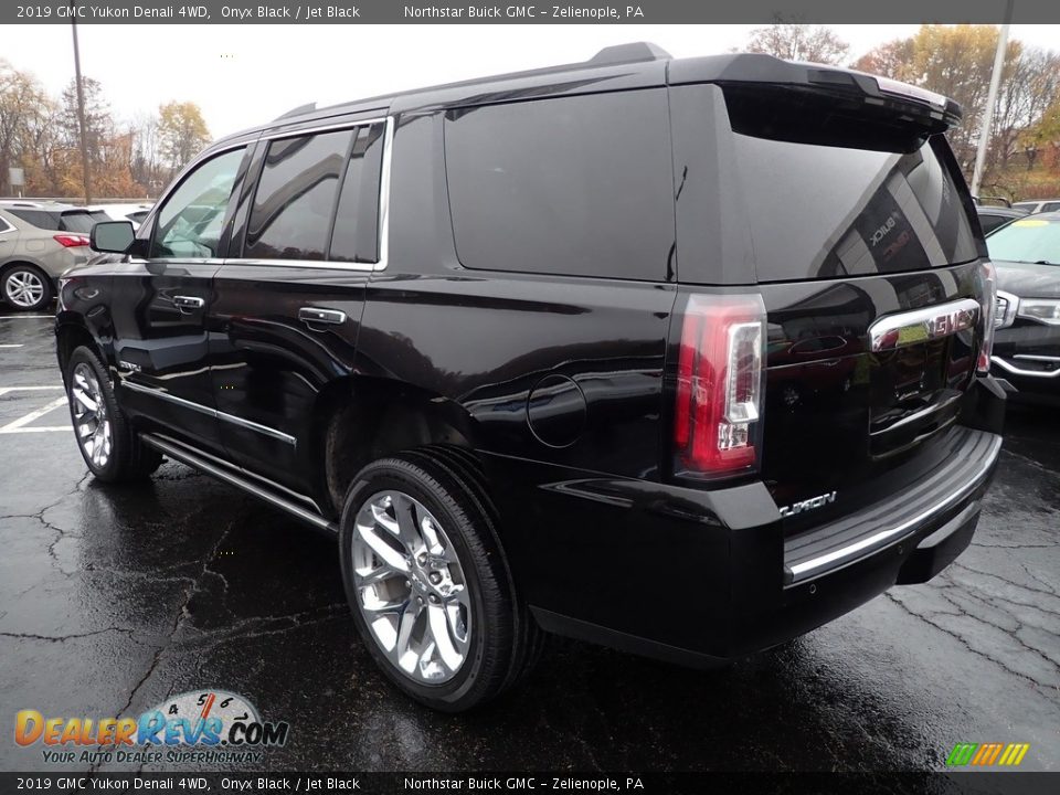 2019 GMC Yukon Denali 4WD Onyx Black / Jet Black Photo #3