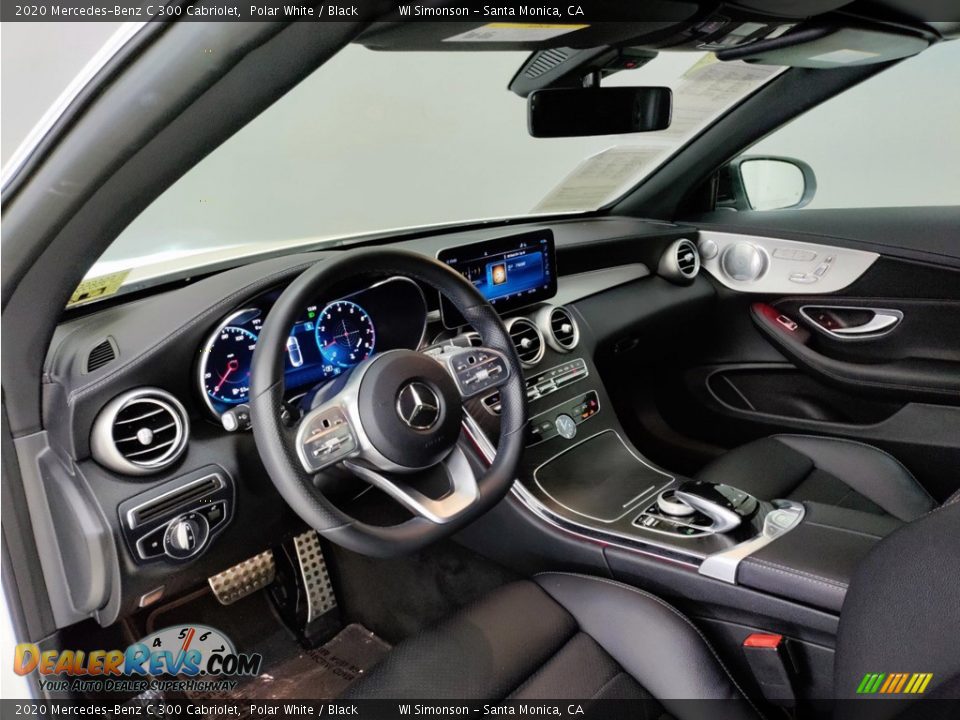 2020 Mercedes-Benz C 300 Cabriolet Polar White / Black Photo #14