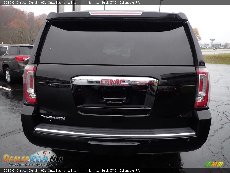 2019 GMC Yukon Denali 4WD Onyx Black / Jet Black Photo #5