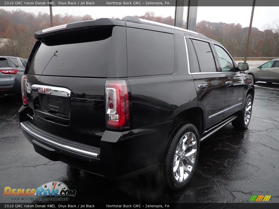 2019 GMC Yukon Denali 4WD Onyx Black / Jet Black Photo #6