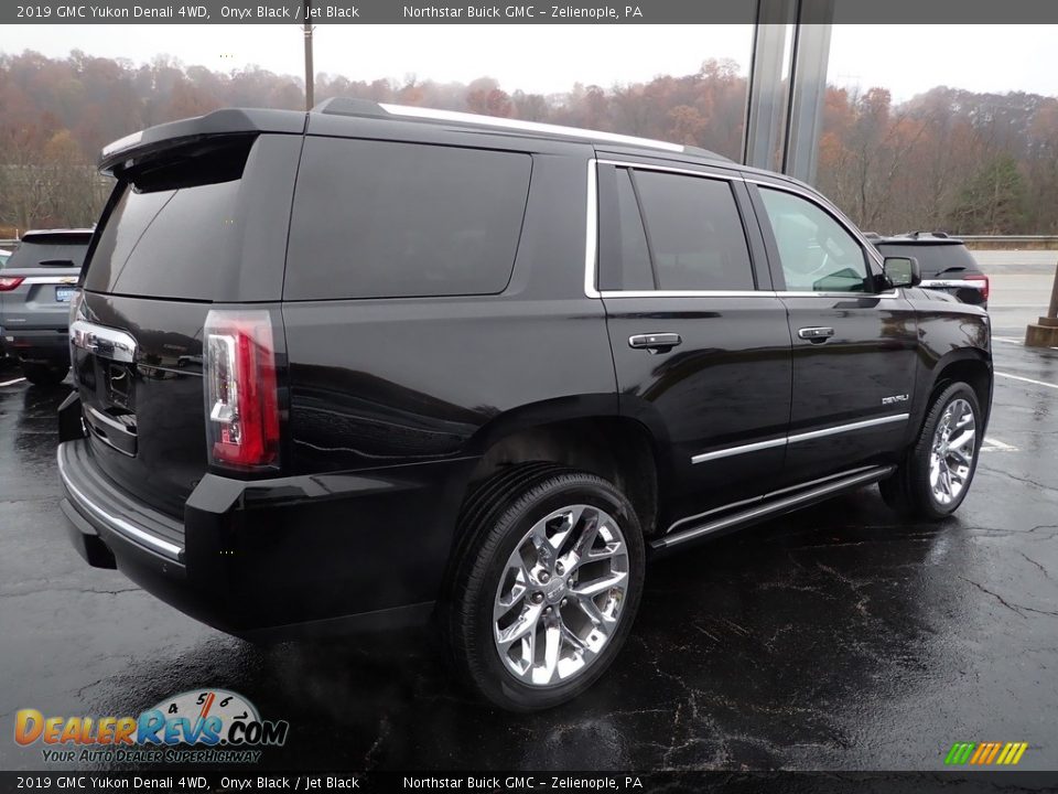 2019 GMC Yukon Denali 4WD Onyx Black / Jet Black Photo #7