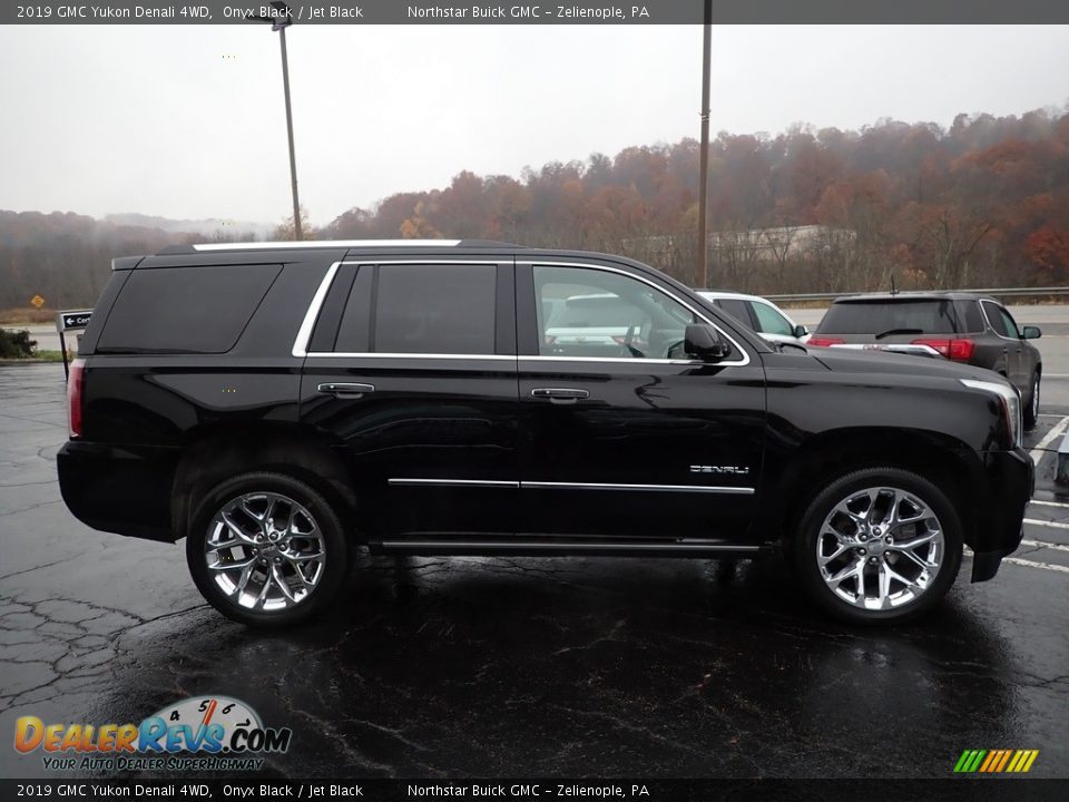 Onyx Black 2019 GMC Yukon Denali 4WD Photo #8