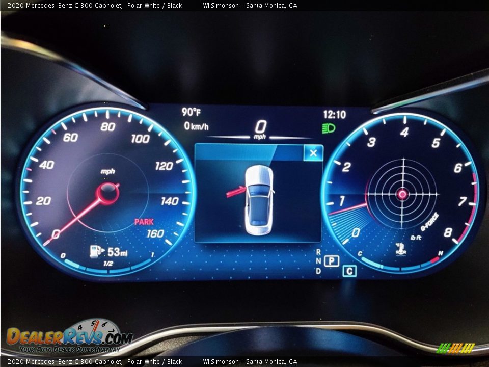 2020 Mercedes-Benz C 300 Cabriolet Polar White / Black Photo #18