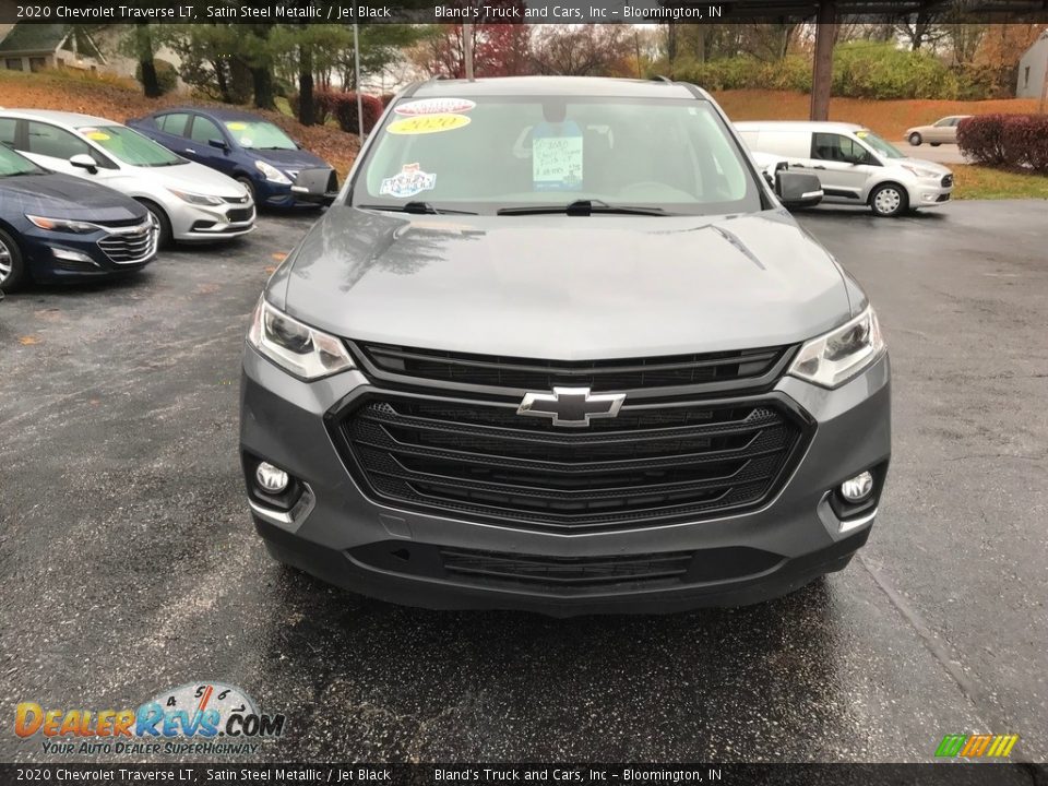 2020 Chevrolet Traverse LT Satin Steel Metallic / Jet Black Photo #3