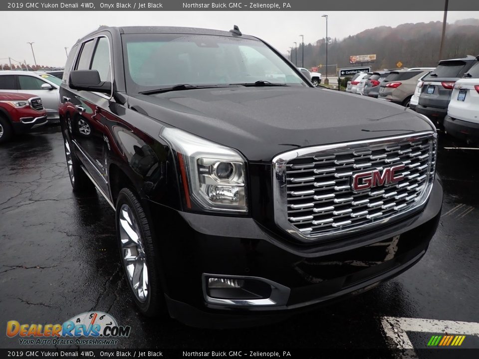 2019 GMC Yukon Denali 4WD Onyx Black / Jet Black Photo #10