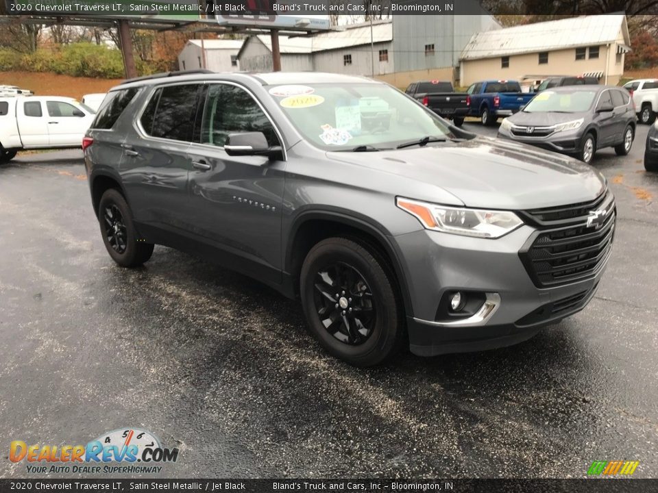 2020 Chevrolet Traverse LT Satin Steel Metallic / Jet Black Photo #4