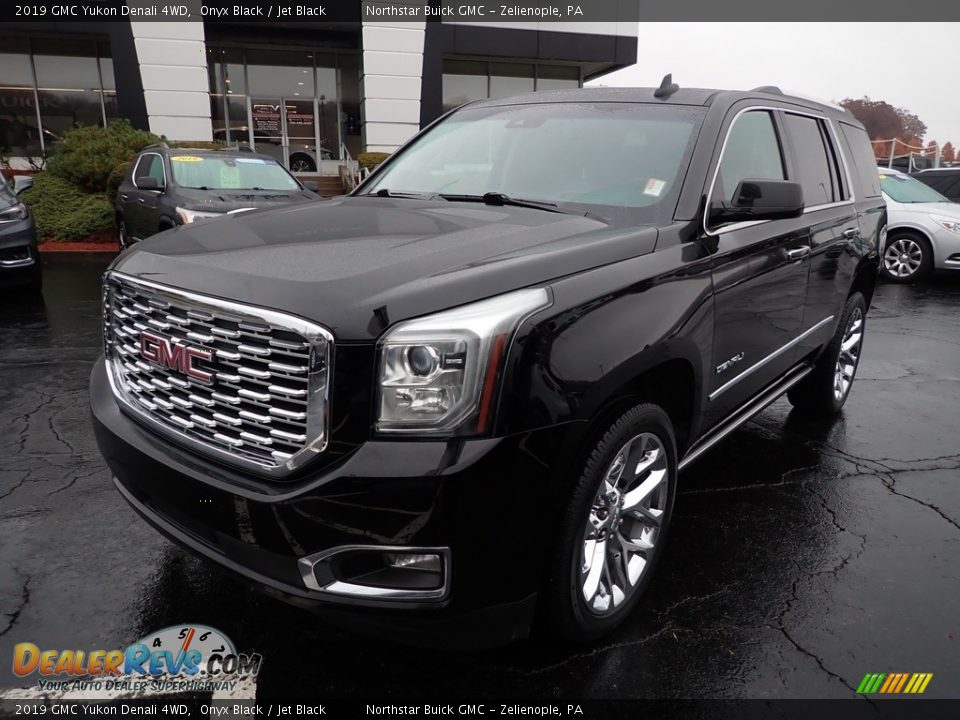 2019 GMC Yukon Denali 4WD Onyx Black / Jet Black Photo #12