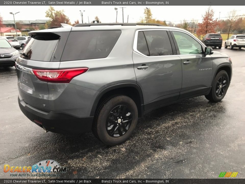 2020 Chevrolet Traverse LT Satin Steel Metallic / Jet Black Photo #6