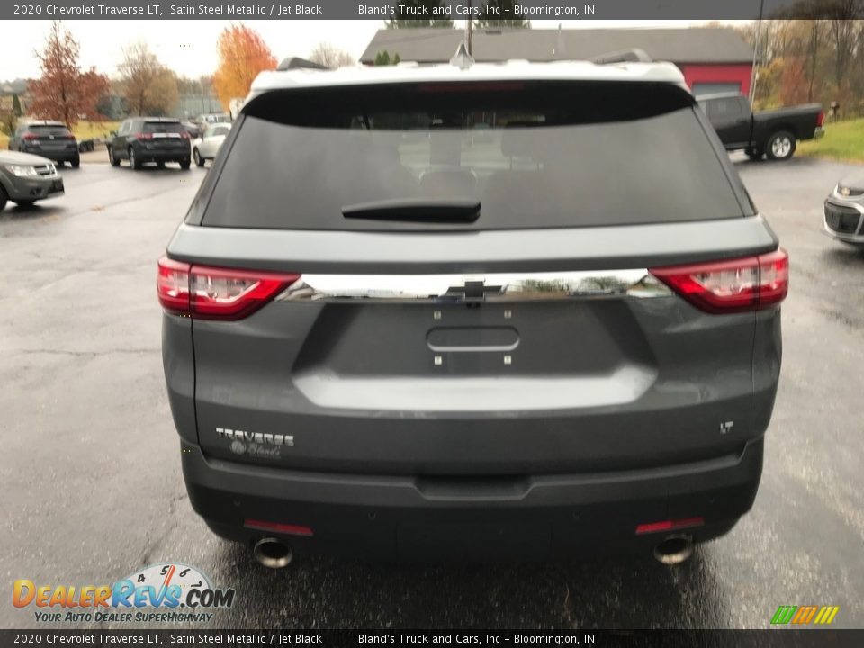 2020 Chevrolet Traverse LT Satin Steel Metallic / Jet Black Photo #8