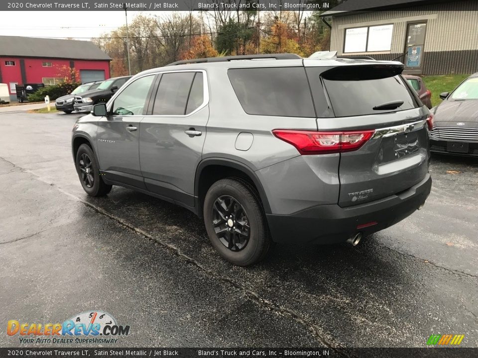 2020 Chevrolet Traverse LT Satin Steel Metallic / Jet Black Photo #9