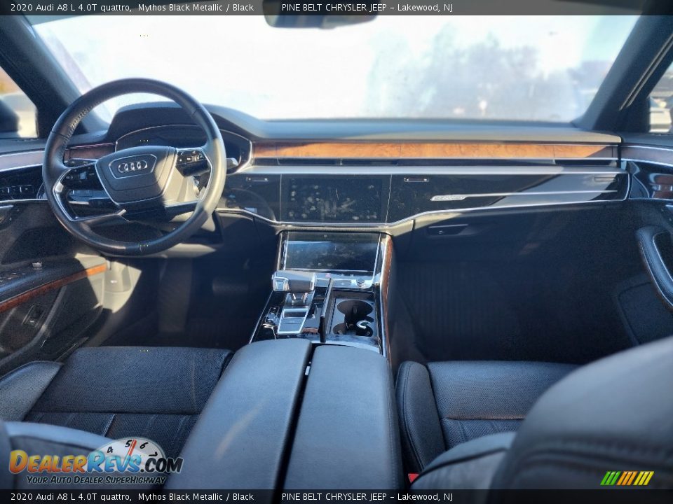 Black Interior - 2020 Audi A8 L 4.0T quattro Photo #7