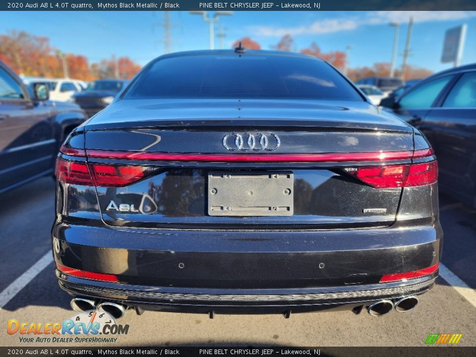 Exhaust of 2020 Audi A8 L 4.0T quattro Photo #8