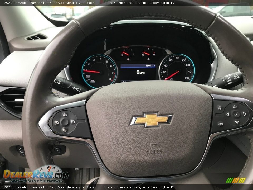 2020 Chevrolet Traverse LT Satin Steel Metallic / Jet Black Photo #16