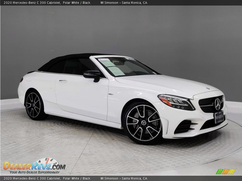 2020 Mercedes-Benz C 300 Cabriolet Polar White / Black Photo #31