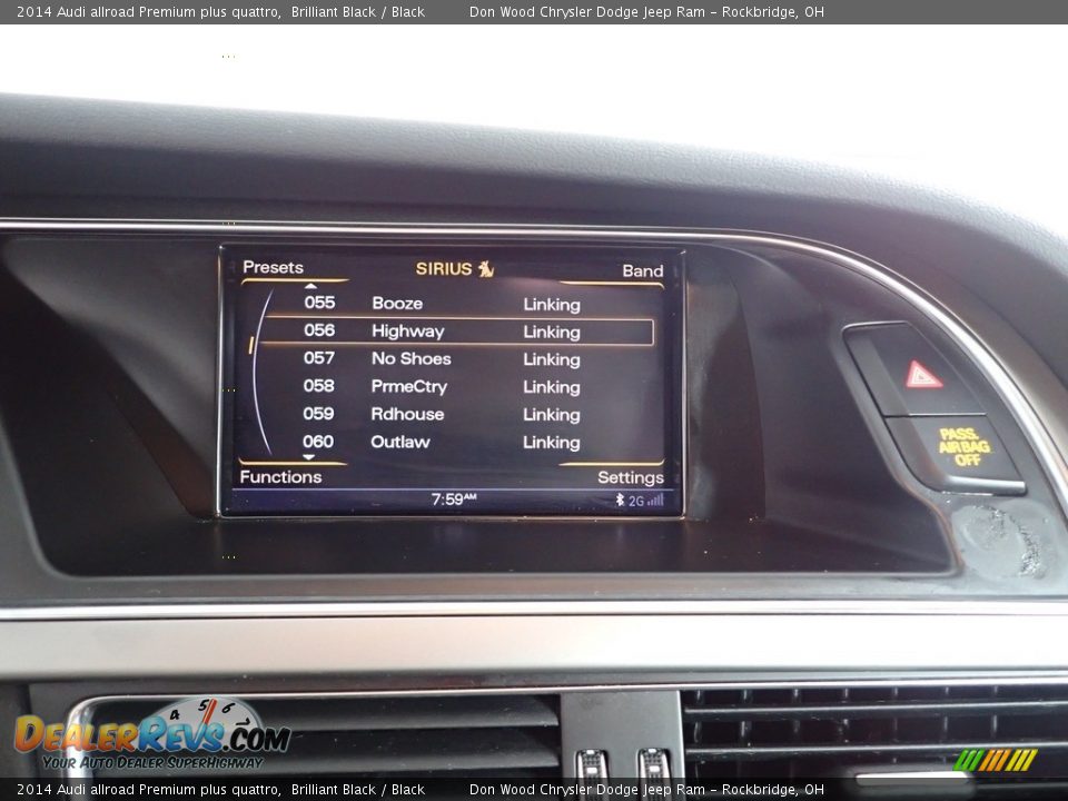 2014 Audi allroad Premium plus quattro Brilliant Black / Black Photo #2