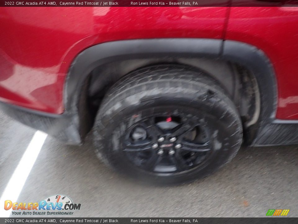 2022 GMC Acadia AT4 AWD Cayenne Red Tintcoat / Jet Black Photo #5