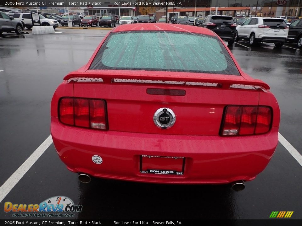 2006 Ford Mustang GT Premium Torch Red / Black Photo #7
