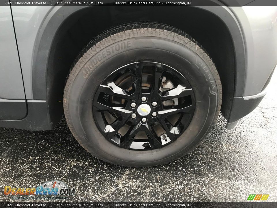 2020 Chevrolet Traverse LT Satin Steel Metallic / Jet Black Photo #34