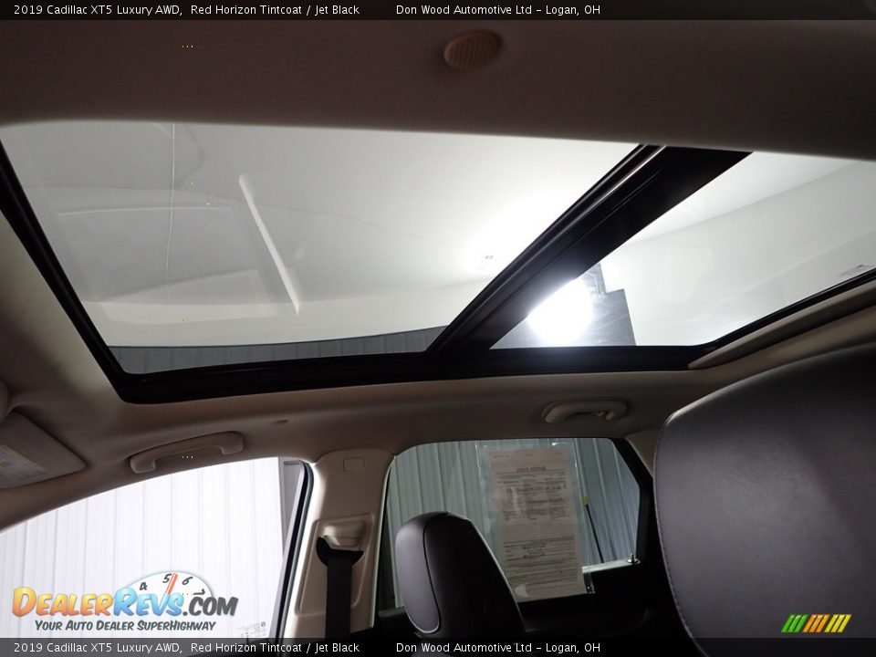 2019 Cadillac XT5 Luxury AWD Red Horizon Tintcoat / Jet Black Photo #3