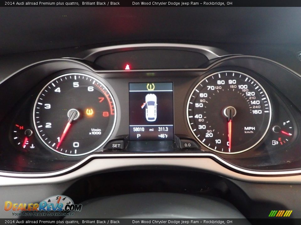 2014 Audi allroad Premium plus quattro Brilliant Black / Black Photo #22