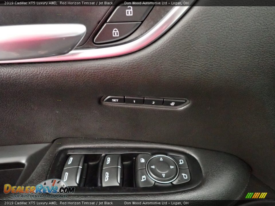 2019 Cadillac XT5 Luxury AWD Red Horizon Tintcoat / Jet Black Photo #14