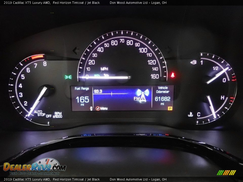 2019 Cadillac XT5 Luxury AWD Red Horizon Tintcoat / Jet Black Photo #20