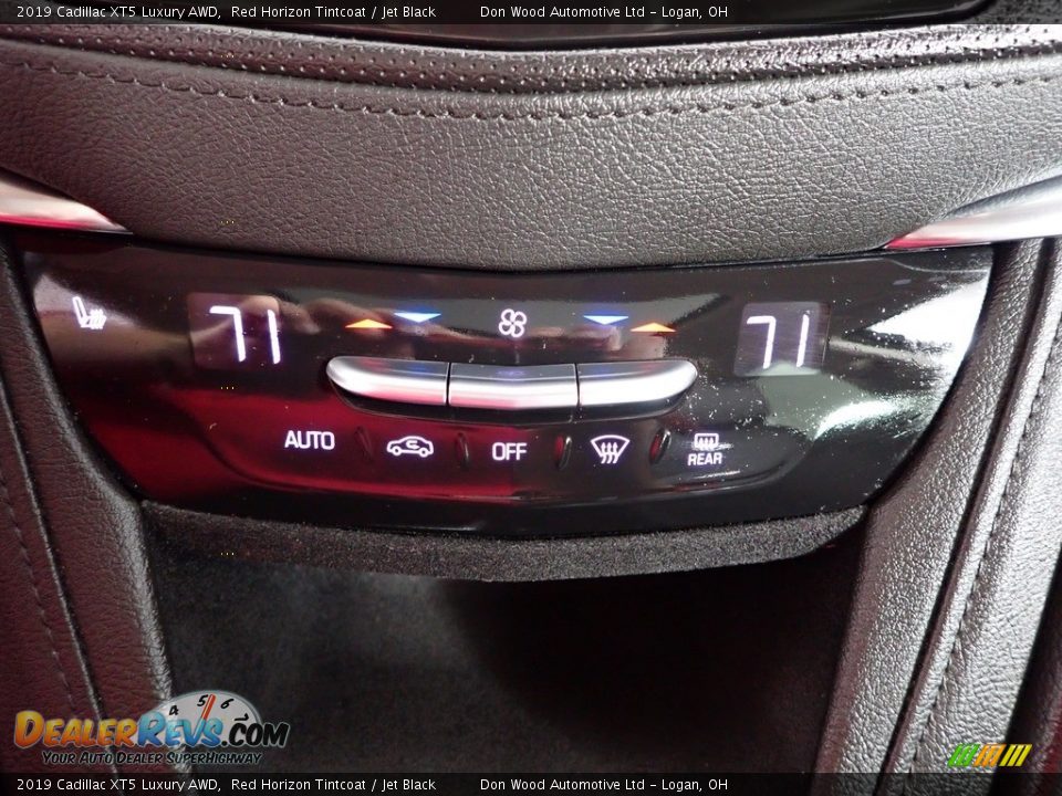 2019 Cadillac XT5 Luxury AWD Red Horizon Tintcoat / Jet Black Photo #21