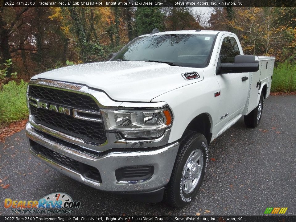 2022 Ram 2500 Tradesman Regular Cab Chassis 4x4 Bright White / Black/Diesel Gray Photo #2