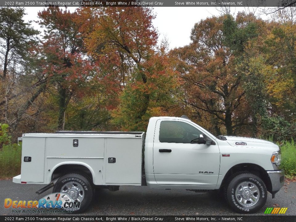 Bright White 2022 Ram 2500 Tradesman Regular Cab Chassis 4x4 Photo #5