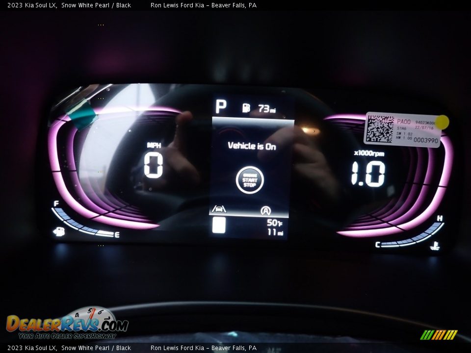 2023 Kia Soul LX Snow White Pearl / Black Photo #16