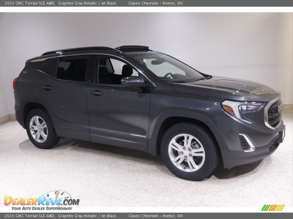 2020 GMC Terrain SLE AWD Graphite Gray Metallic / Jet Black Photo #1