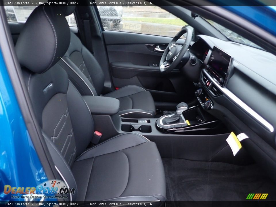 Front Seat of 2023 Kia Forte GT-Line Photo #11
