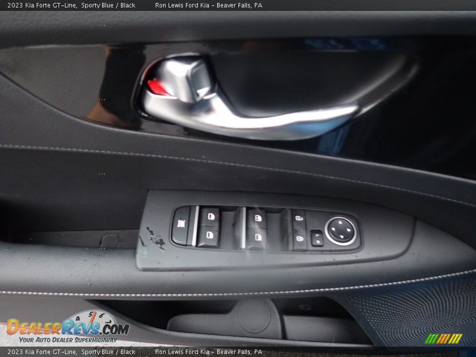 2023 Kia Forte GT-Line Sporty Blue / Black Photo #15