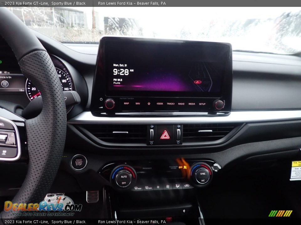 2023 Kia Forte GT-Line Sporty Blue / Black Photo #17