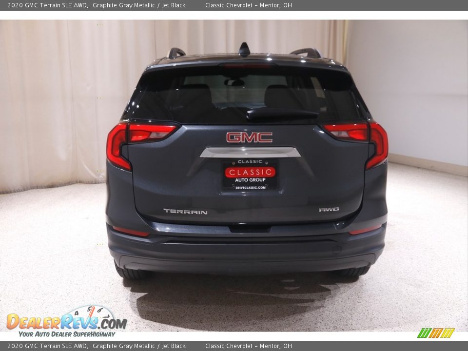 2020 GMC Terrain SLE AWD Graphite Gray Metallic / Jet Black Photo #18