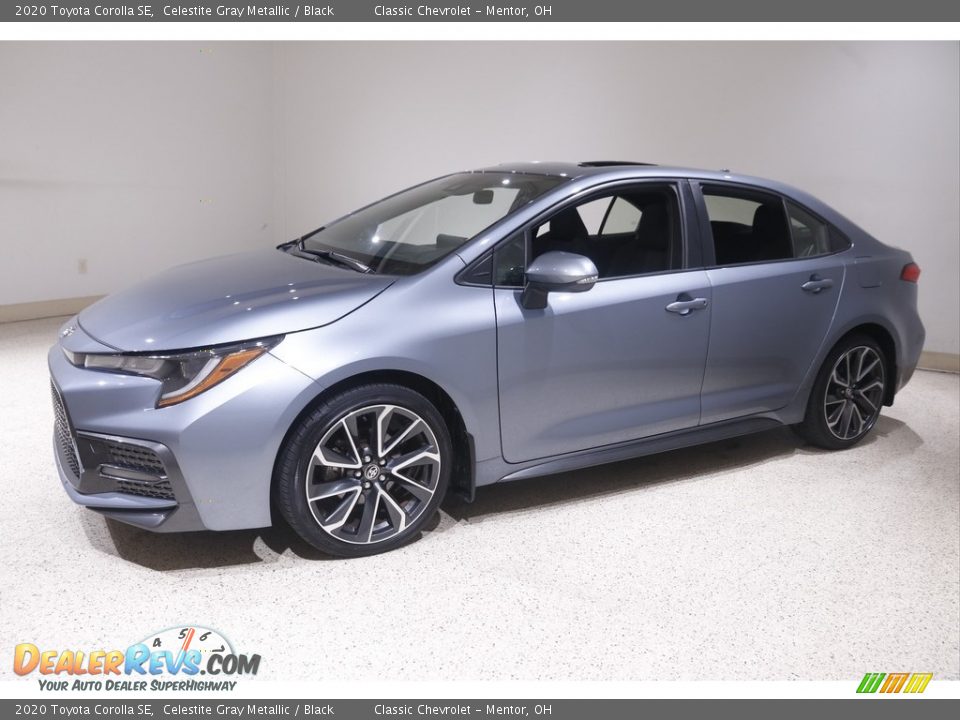 2020 Toyota Corolla SE Celestite Gray Metallic / Black Photo #3