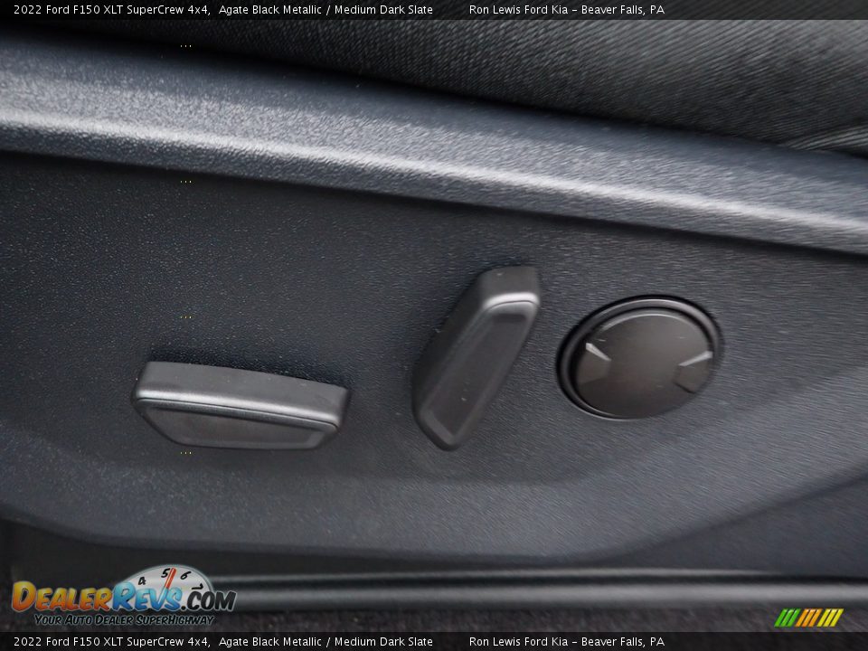 2022 Ford F150 XLT SuperCrew 4x4 Agate Black Metallic / Medium Dark Slate Photo #16