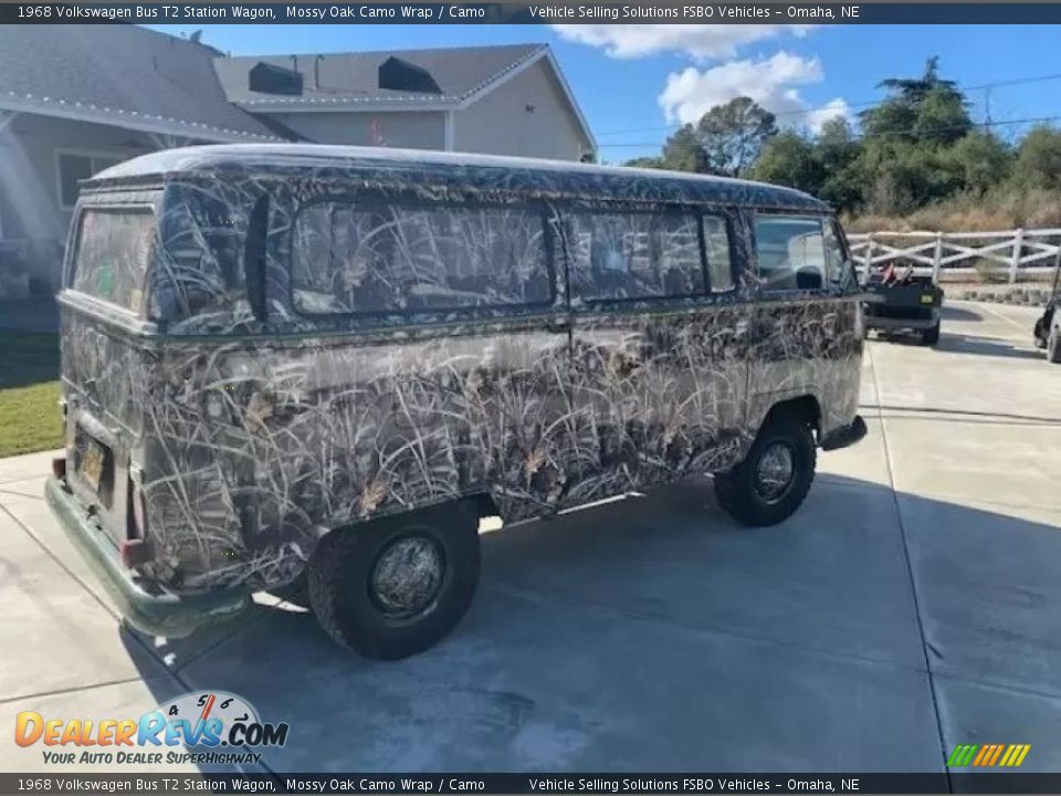 Mossy Oak Camo Wrap 1968 Volkswagen Bus T2 Station Wagon Photo #2