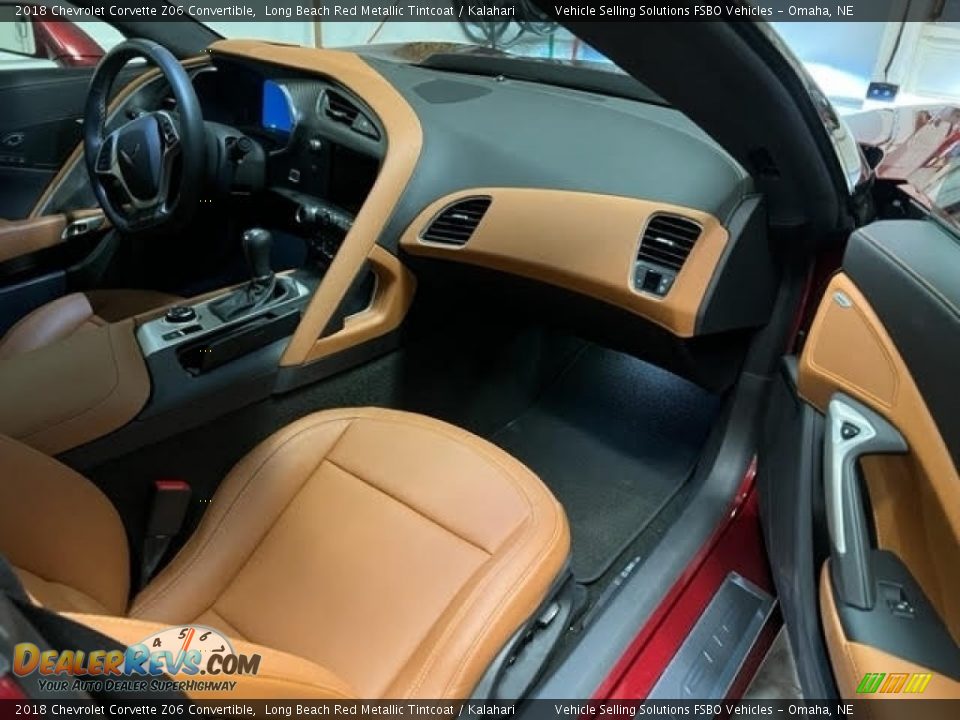 Front Seat of 2018 Chevrolet Corvette Z06 Convertible Photo #5