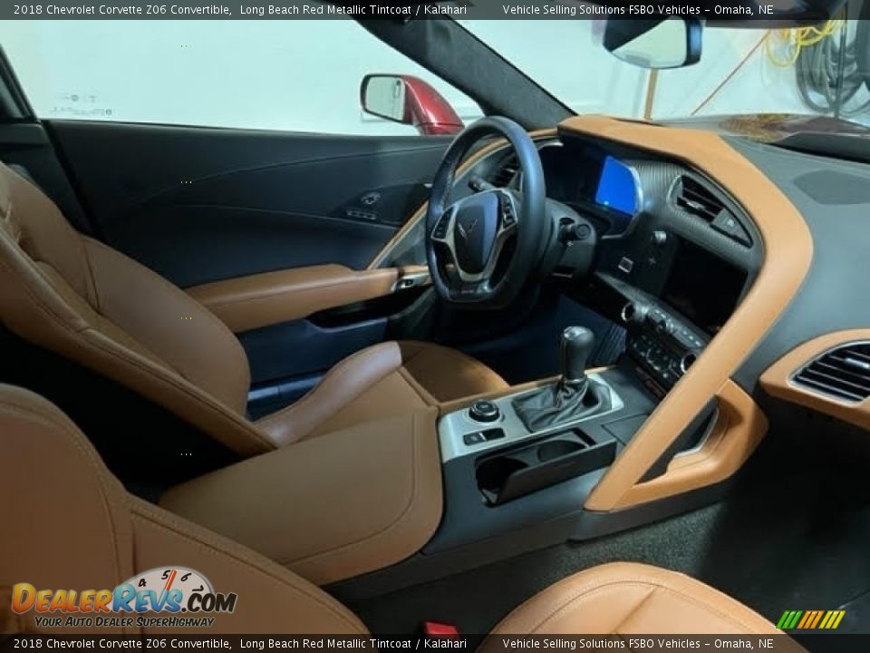 Front Seat of 2018 Chevrolet Corvette Z06 Convertible Photo #6