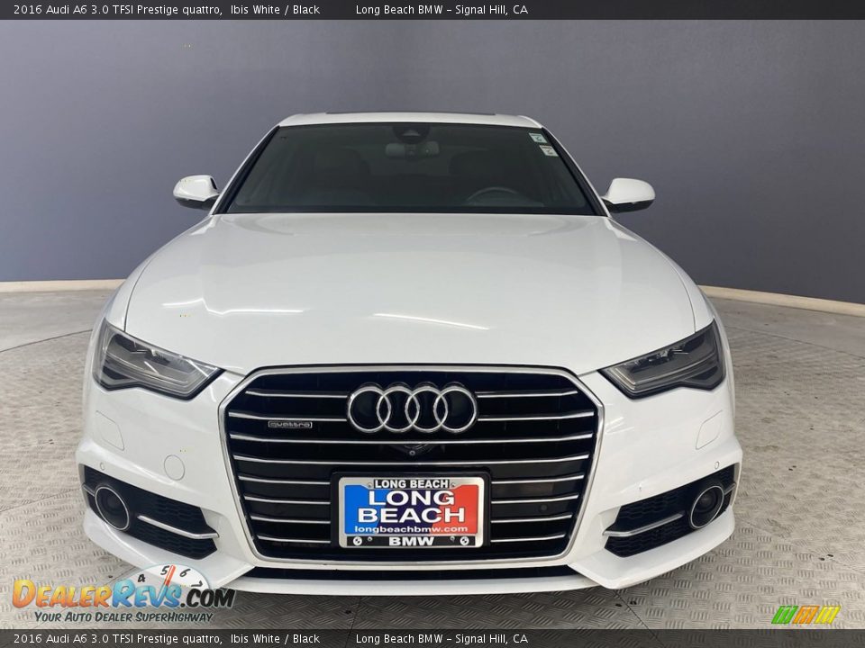 2016 Audi A6 3.0 TFSI Prestige quattro Ibis White / Black Photo #2