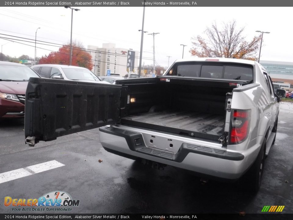 2014 Honda Ridgeline Special Edition Alabaster Silver Metallic / Black Photo #13